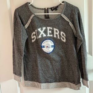 Gray Sixers Women's Sweater
